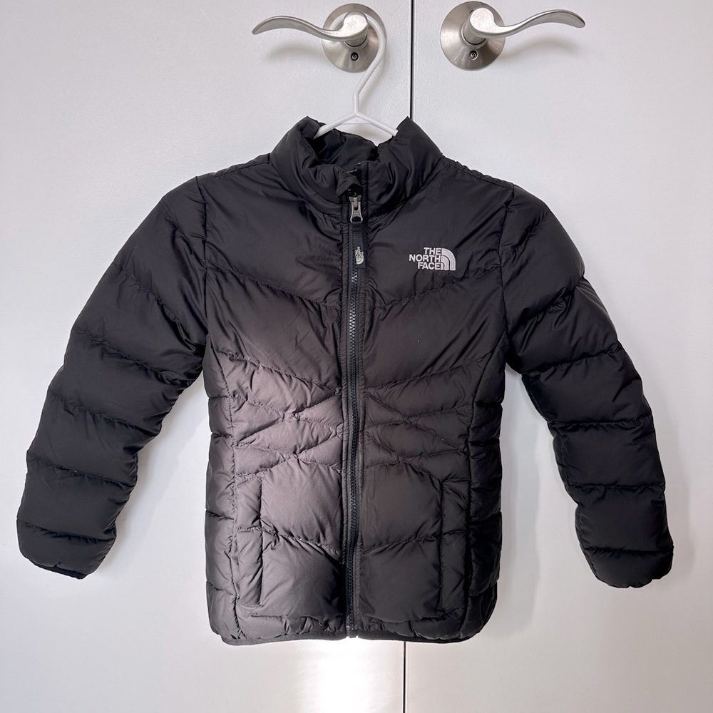 North Face Down-filled Puffer Coat (Size 7-8)
